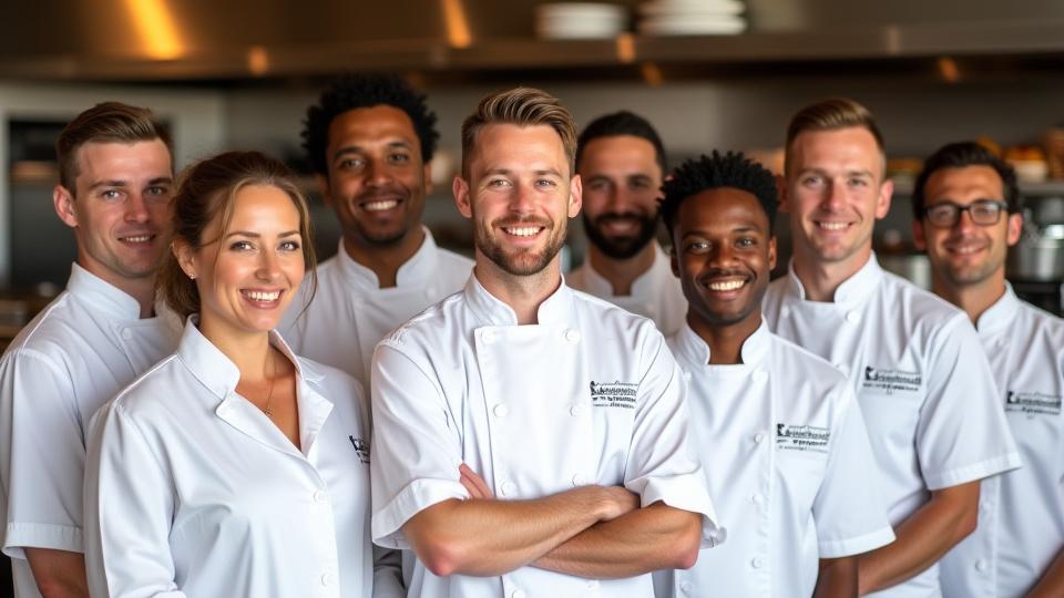 Archipelago Bakes entire team in a group photo, smiling and professional