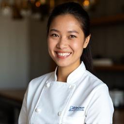 Portrait of Chef Anya Sharma, founder and head chef of Archipelago Bakes